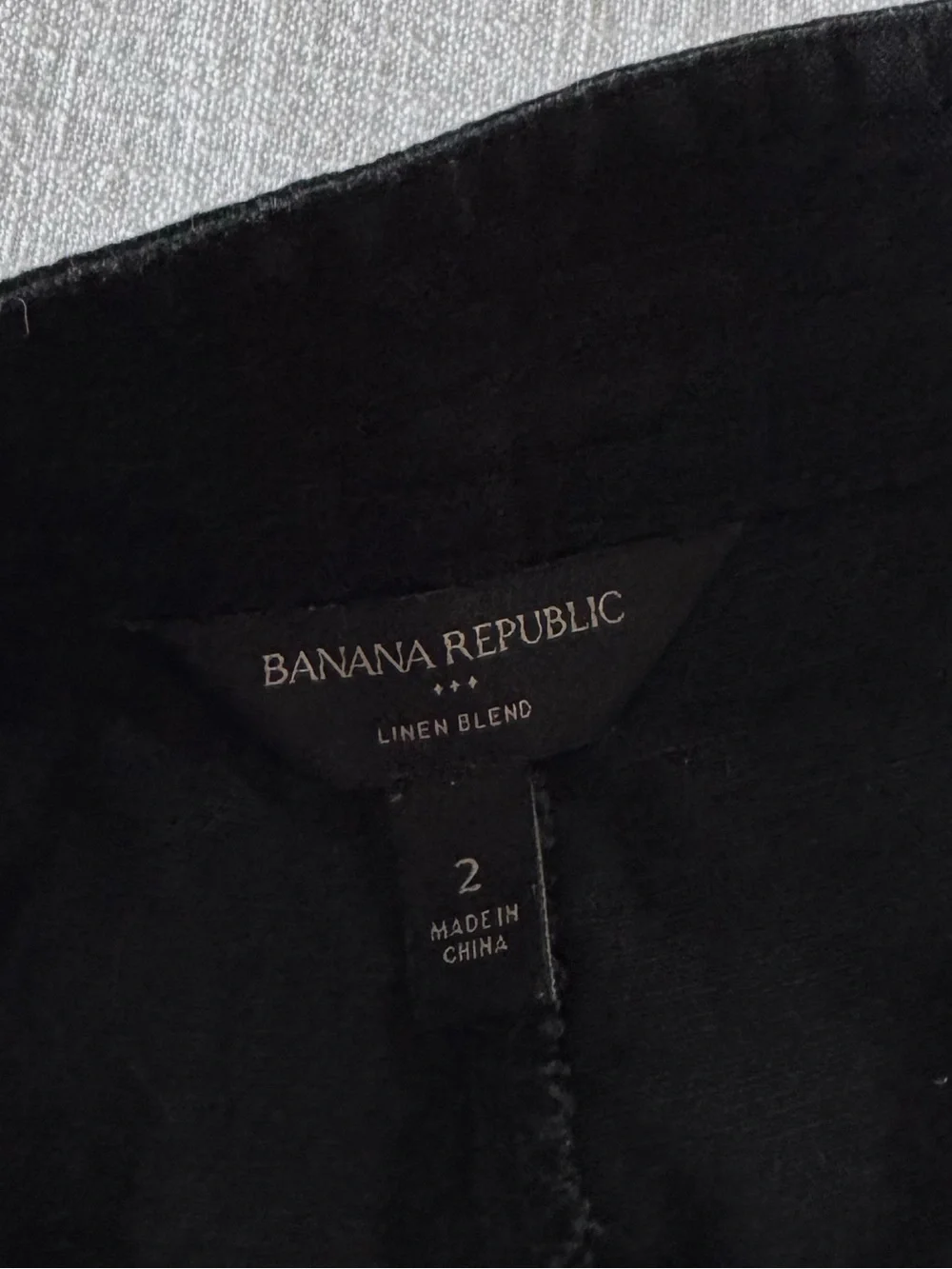 Banana Republic Utility Linen Cotton Mini Skirt - size 2